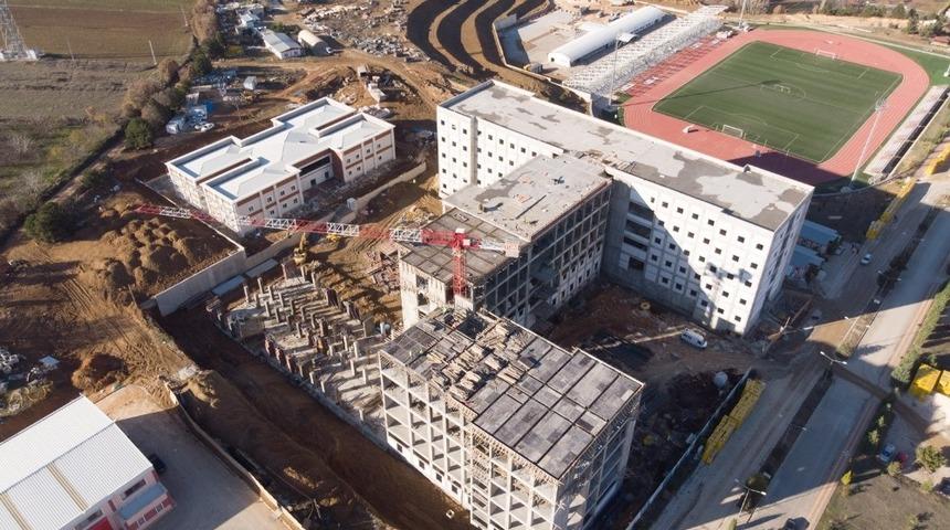 Bilecik Şeyh Edebali &Uuml;niversitesi&rsquo;nde inşaat &ccedil;alışmaları