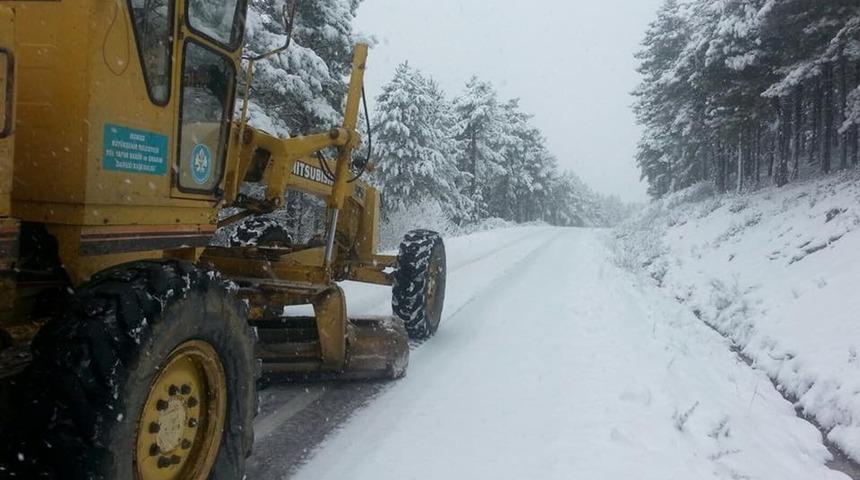 Manisa&rsquo;da kar alarmı