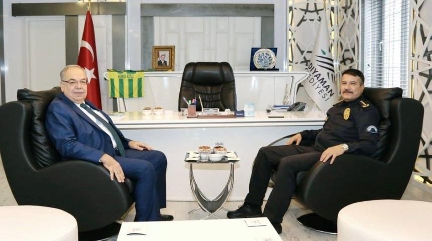 M&uuml;d&uuml;r Alper Başkan Kutlu ile bir araya geldi