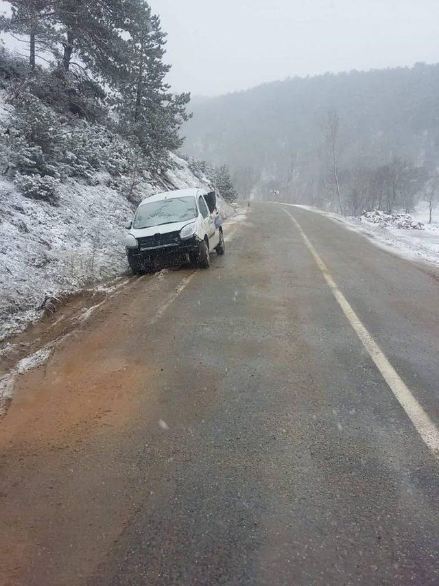 Emet’te trafik kazası: 2 yaralı