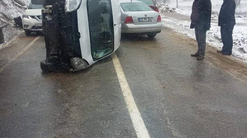 Emet&rsquo;te trafik kazası: 2 yaralı
