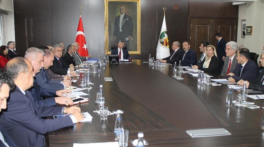 Bağımlılıkla M&uuml;cadele İl Komisyon kurulu toplandı