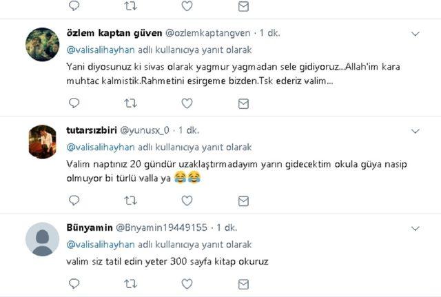 Sosyal medyada öğrencilerin kar sevinci