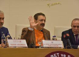 TOBB Başkanı Hisarcıklıoğlu: Alacak sigortası yürürlüğe giriyor