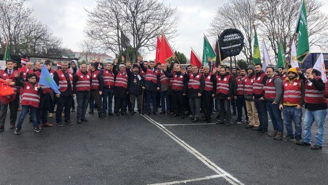 Osmanlı Ocakları FOX TV önüne siyah çelenk bıraktı