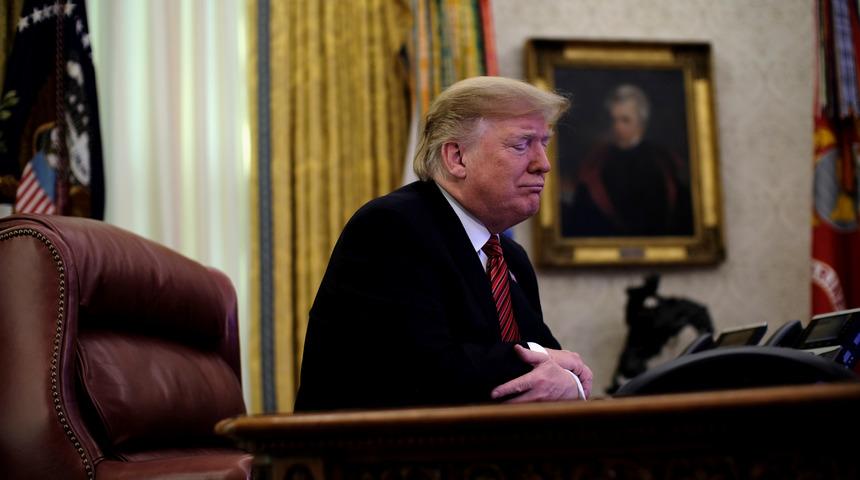 'Meksika'ya duvar yoksa hükümeti açmıyorum'