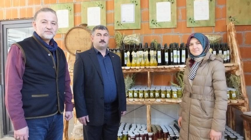 Burhaniye&rsquo;de organik &uuml;r&uuml;nler yoğun ilgi g&ouml;rd&uuml;