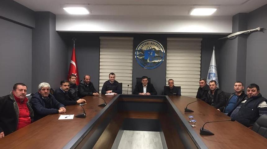 Pazaryeri&rsquo;nde karla m&uuml;cadele toplantısı yapıldı
