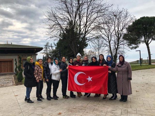 Kartepeli kadınlar Darıca gençlik kampında