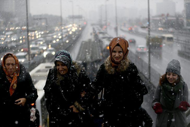 Meteoroloji'den son hava durumu tahmini uyarısı! (İstanbul'da kar yağışı başladı) G4