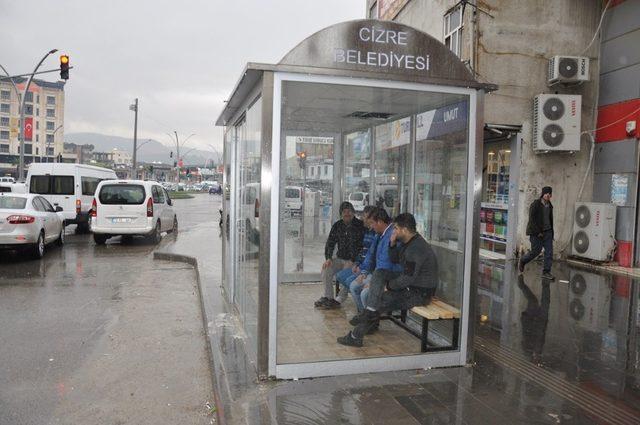 Cizre’de klimalı durak dönemi