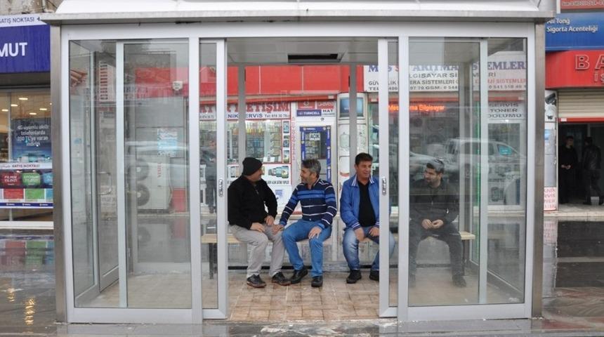 Cizre&rsquo;de klimalı durak d&ouml;nemi