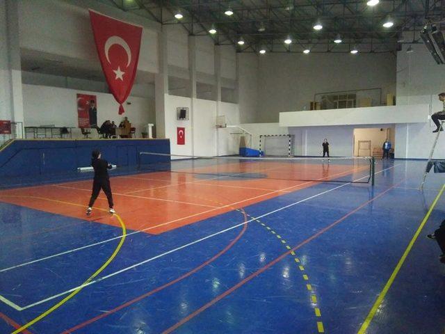 Okullar arası gençler Tenis İl birinciliği sona erdi