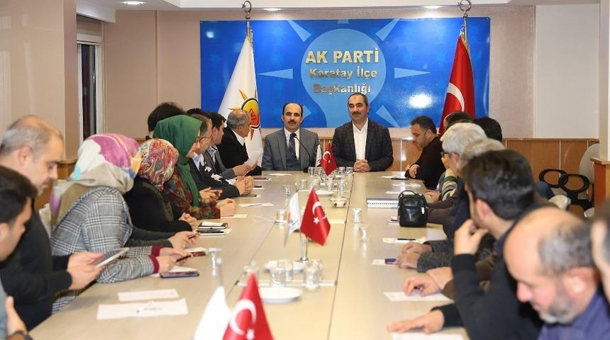 Başkan Altay: "Konya&rsquo;yı hep birlikte g&uuml;zel yerlere taşıyacağız"