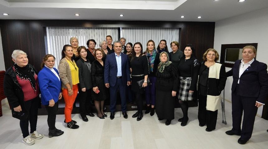 Kadınlardan Uysal&rsquo;a destek