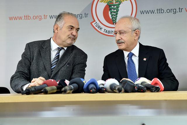 Kılıçdaroğlu: 'Savaş halk sağlığı sorunudur' diyen doktorun yargılanması kabul edilemez