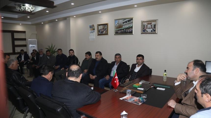 Başkan &Ccedil;ift&ccedil;i, Ak&ccedil;akale&rsquo;de tarımda kalkınma modelini anlattı