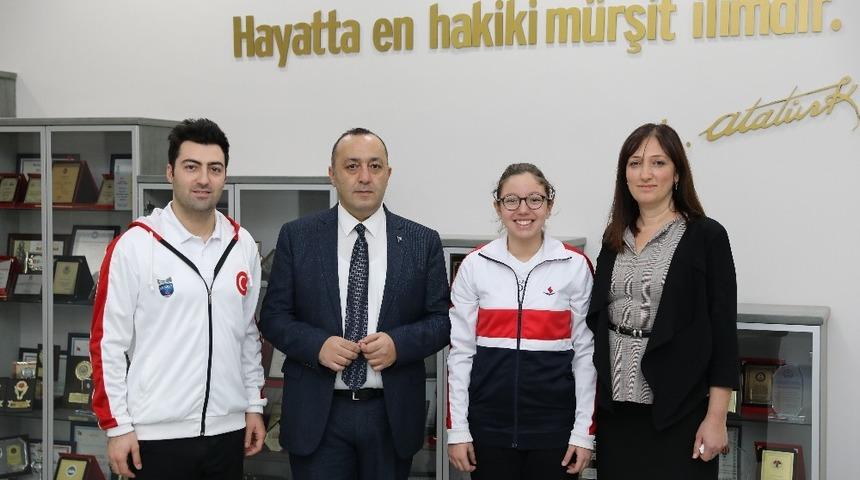 SANKO Okulları sporcusu ok&ccedil;ulukta il ikincisi oldu