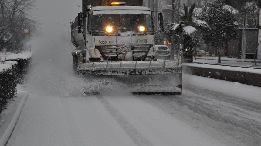 Kdz. Ereğli Belediyesi karla m&uuml;cadeleye hazır