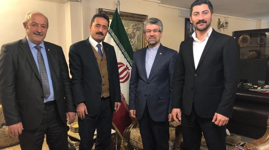 Almaz, İran Başkonsolosu Soltanzadeh&rsquo;i ziyaret etti