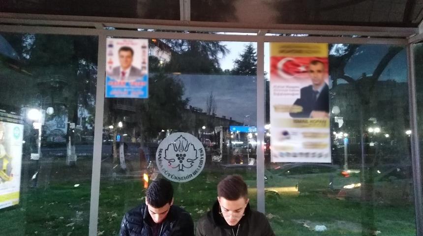 Zabıtadan izinsiz ilan ve reklam denetimi