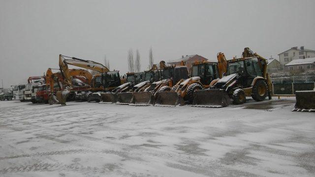 Seydişehir Belediyesinin kar mesaisi başladı