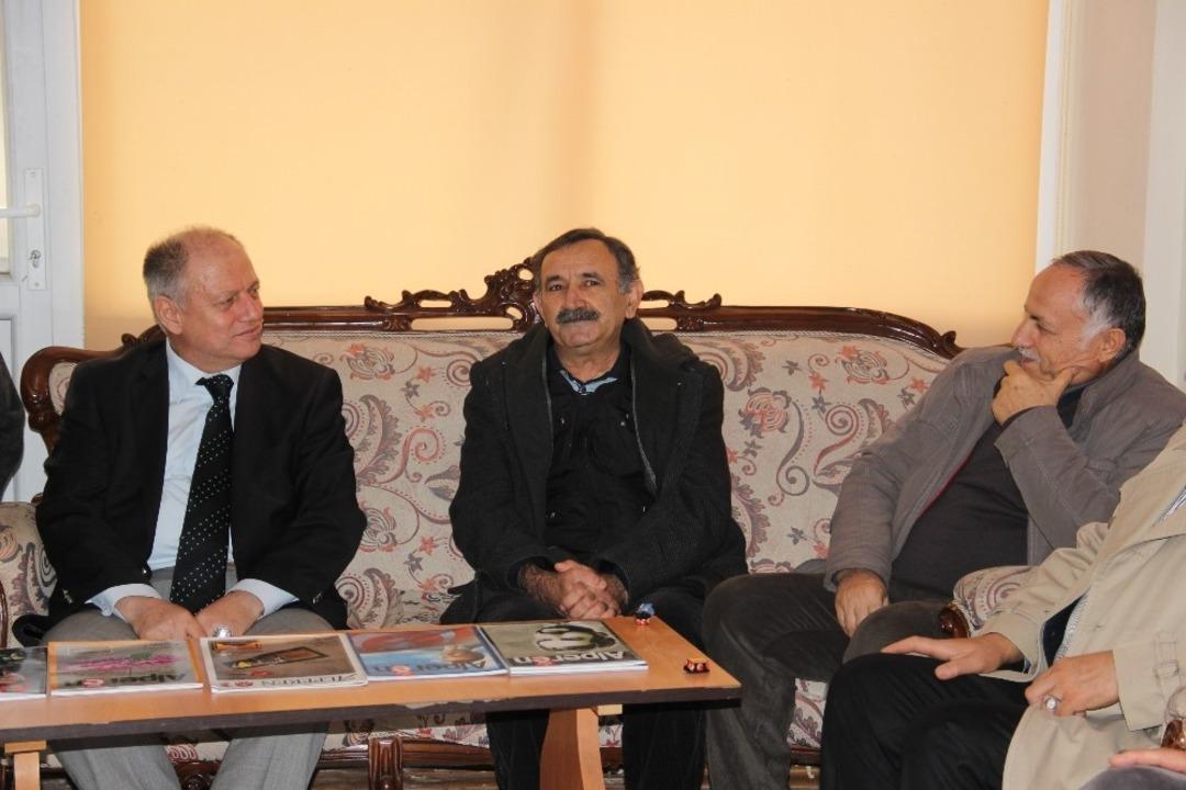 Kaymakam &Ccedil;orumluoğlu BBP mensupları ile g&ouml;r&uuml;şt&uuml;