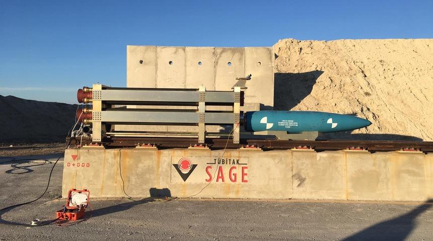 HABRAS&rsquo;ta bir tonluk bomba ses hızını aştı