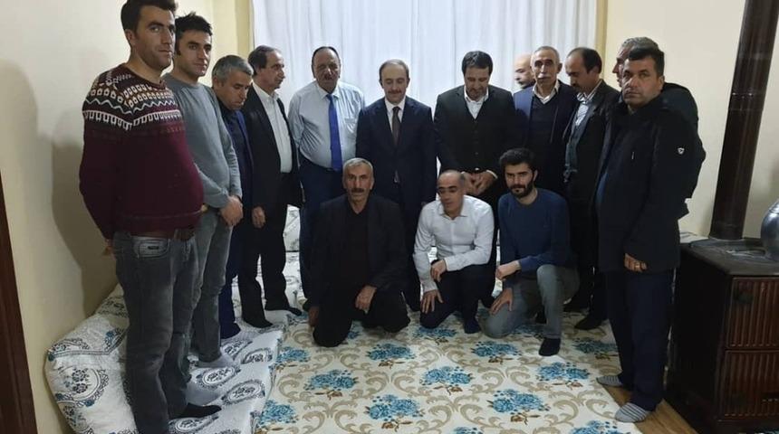 Başkan Epcim&rsquo;den Tan ve &Ouml;zdin&ccedil; ailelerine ziyaret