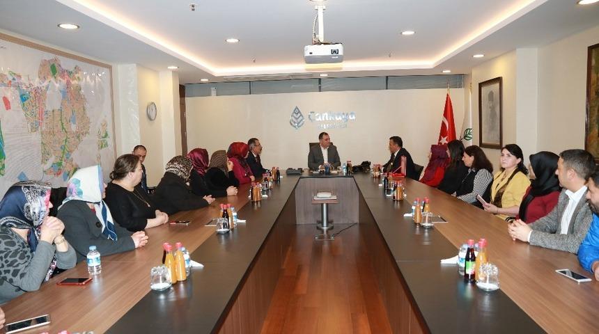 Başkan Taşdelen şehit ve gazi yakınlarını ağırladı