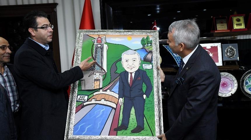 G&uuml;naydın, muhtarları ağırladı