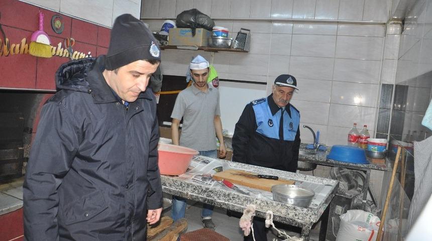 Zabıta&rsquo;tan kebap&ccedil;ılara hijyen denetimi