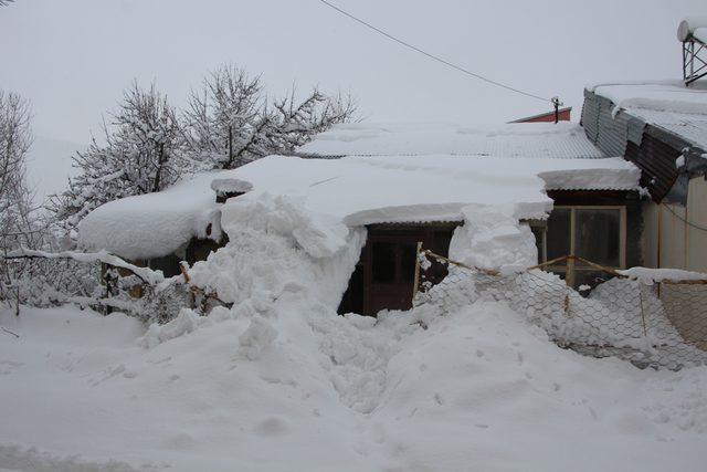 Bingöl'de kar nedeniyle 281 köy yolu kapandı (2)
