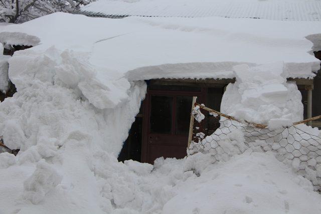 Bingöl'de kar nedeniyle 281 köy yolu kapandı (2)