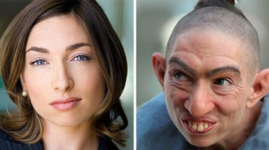 Öncesi ve sonrasıyla inanılmaz film makyajları! 