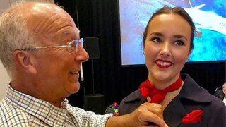 Noel tatilinde hostes kızını yalnız bırakmamak için tüm uçuşlara bilet aldı