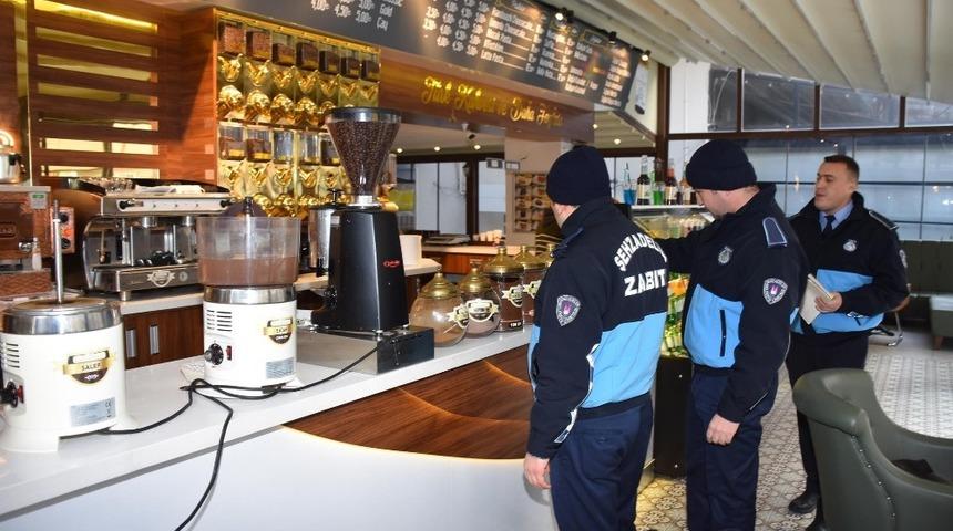 Şehzadeler&rsquo;den eğlence mekanları ve kafelere yılbaşı denetimi