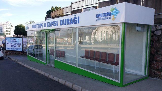 Kocaeli’de duraklar akıllı ve modern oluyor