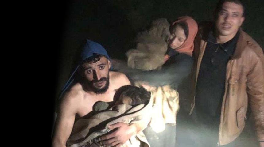 Hatay'da donmak üzereyken bu halde bulundular!