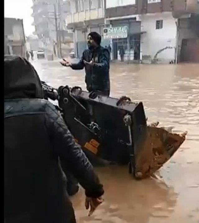 Şanlıurfa’da sağanak sele neden oldu