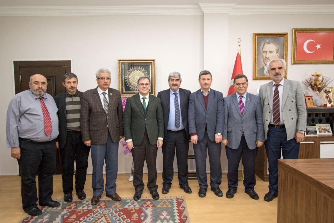 Esnaf Odası başkanlarından &Ouml;zdoğan&rsquo;a ziyaret