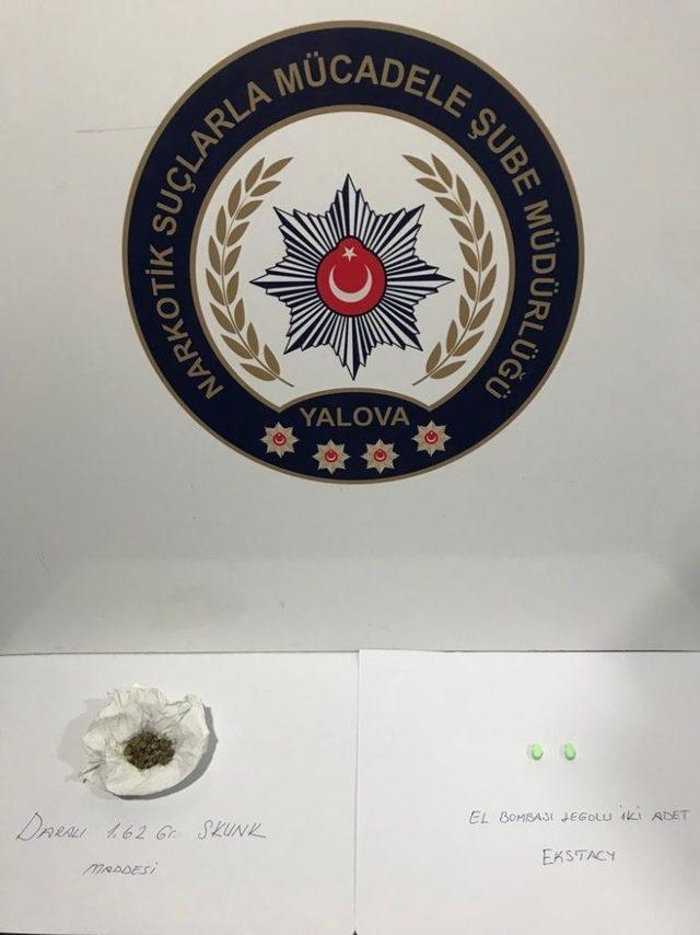 Yalova polisinden uyuşturucu operasyonu