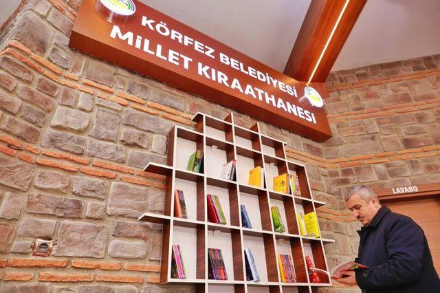 Körfez’de Millet Kıraathanesi çalışmaları  sona yaklaştı