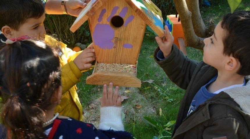 &Ccedil;olaklı Kreş&rsquo;ten kuş yuvası etkinliği