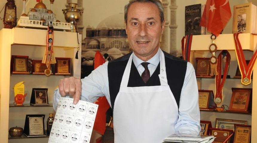 &Ccedil;ocuklar i&ccedil;in hazırlanan Edirne kartpostalları ilgi odağı oldu