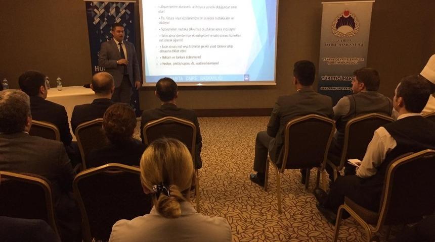 Özel sektör çalışanlarına bilinçli tüketim eğitimi