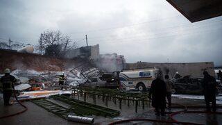Şanlıurfa'da akaryakıt istasyonunda patlama! Çok sayıda ekip bölgede