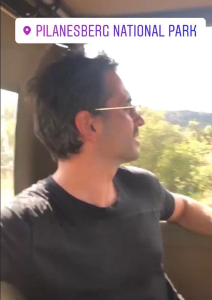 Kadın dizisinin yıldızı Özge Özpirinçci ile sevgilisi Burak Yamantürk safaride  G2