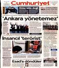 Cumhuriyet gazetesi 