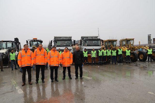 Erzincan Belediyesi kışa hazır